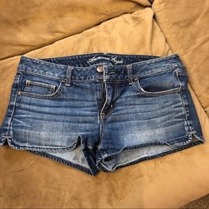 American Eagle Jean Shortie Shorts, Sz 10